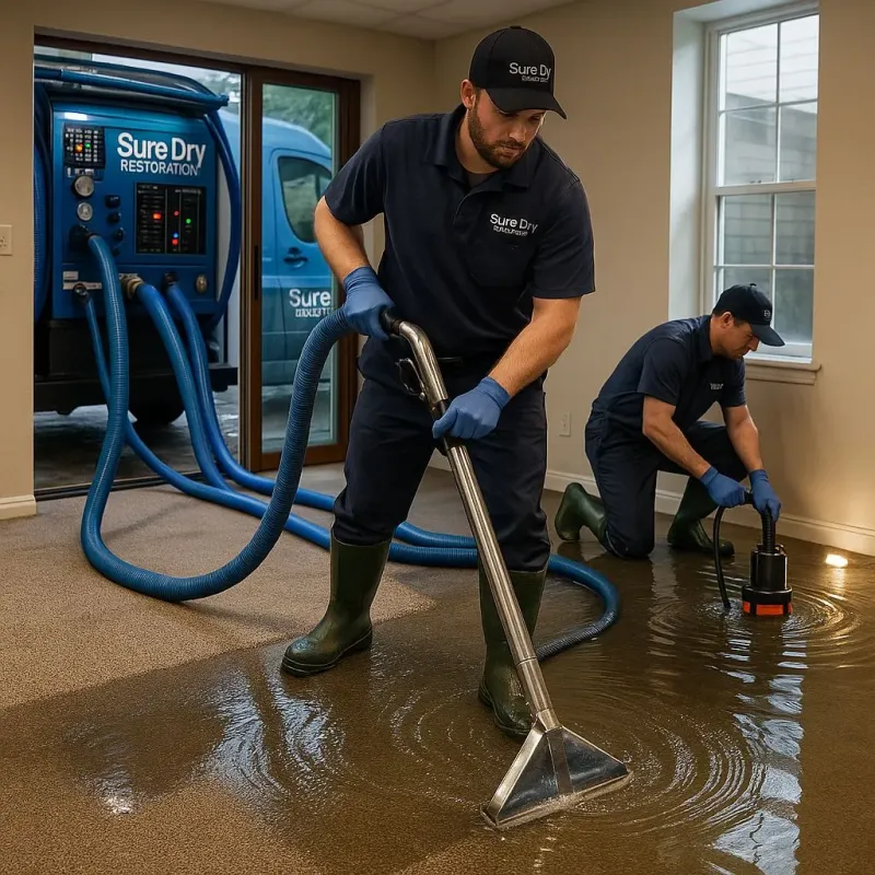 Water Extraction and Removal process in Cambridge Springs, PA
